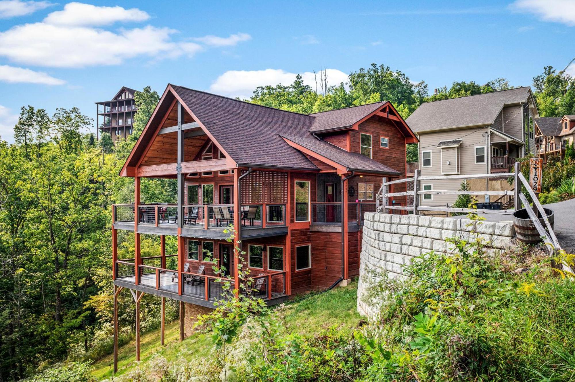 גטלינבורג Tennessee Roots By Stony Brook Cabins מראה חיצוני תמונה